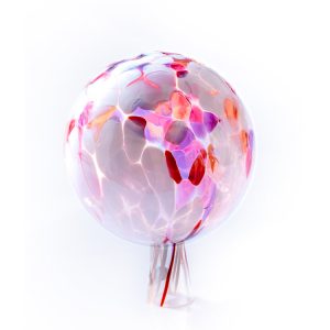 Rosenkugel Hyazinth-Rosa-Weiß